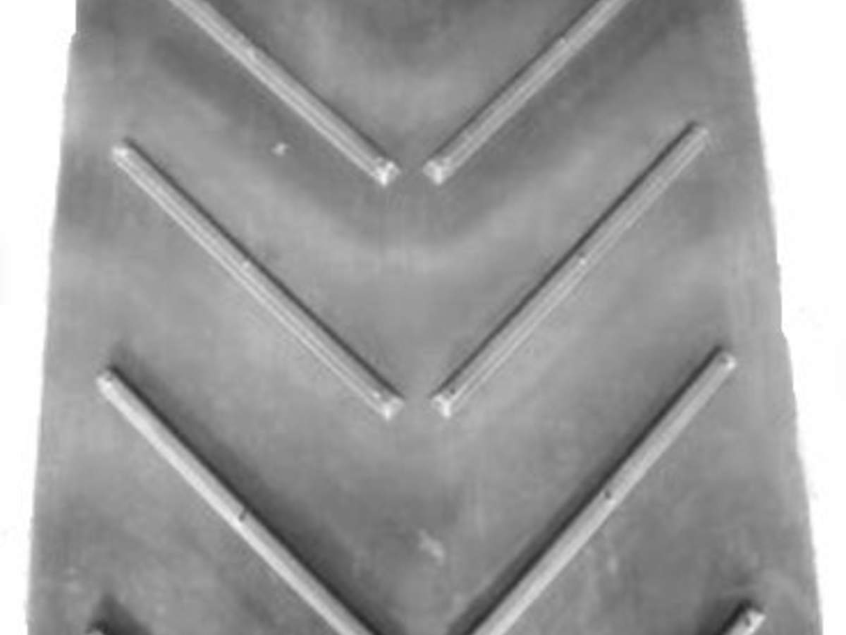 Chevron V Cut Profile Rubber Conveyor Belt